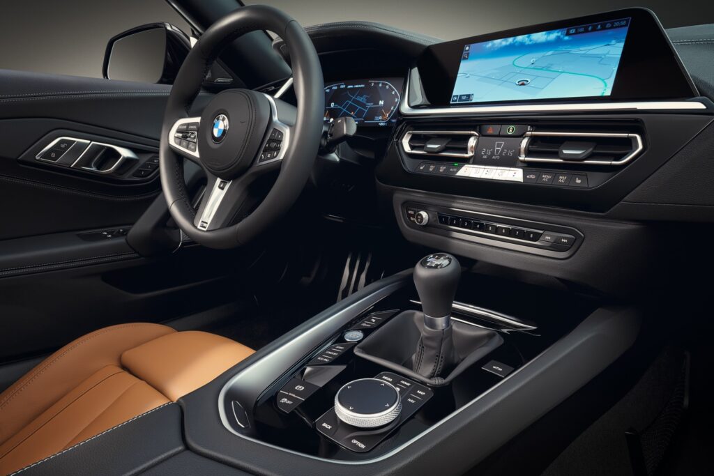 2025 BMW Z4 M40i with manual gearbox – Interior