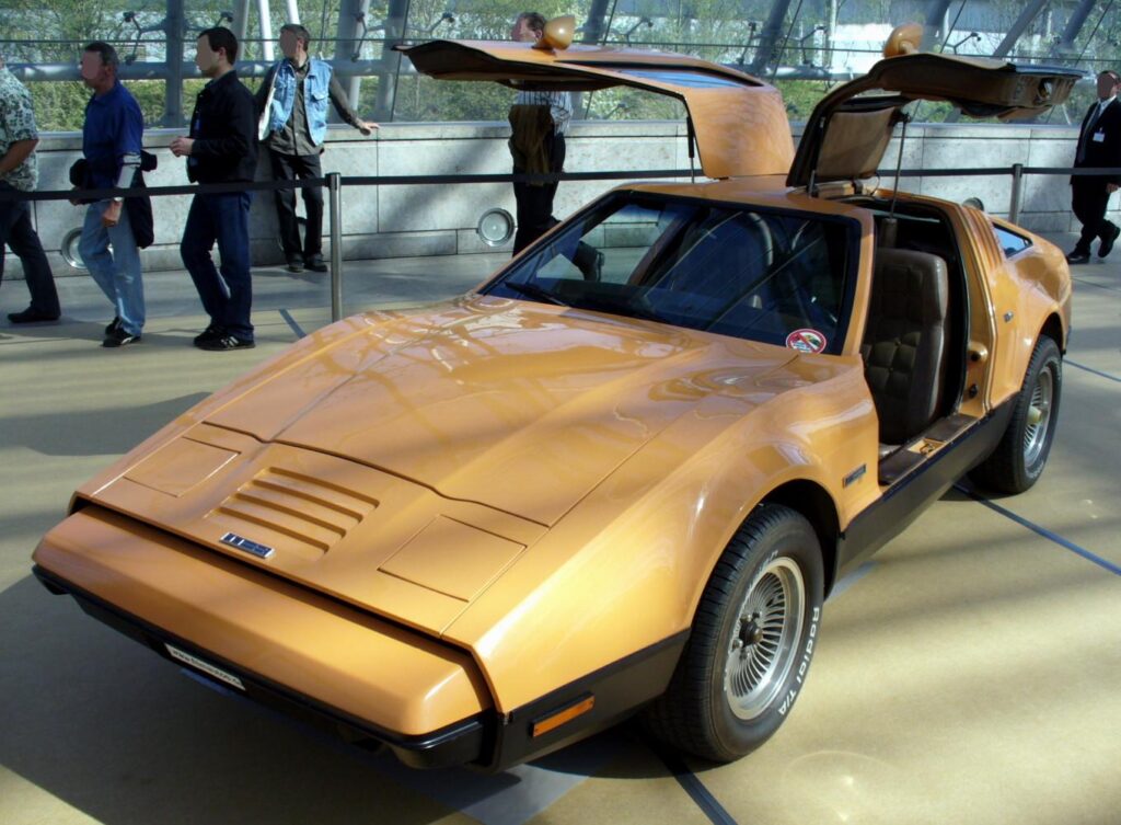 Top 10 Cars with Gullwing Doors 11 Bricklin SV-1 AMI