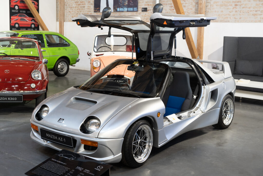 Top 10 Cars with Gullwing Doors 10 Autozam AZ-1