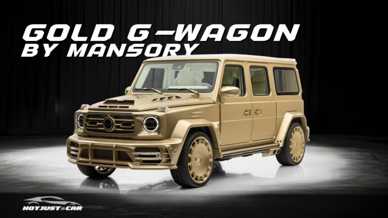 Mansory Gold G-Wagon