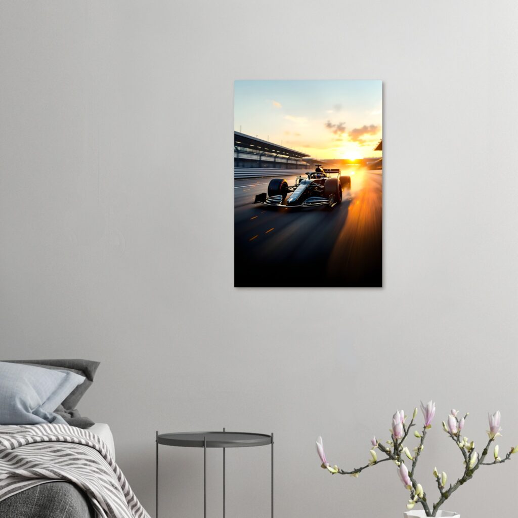 Open-Wheel Race - Car Metal Poster (Large Size)