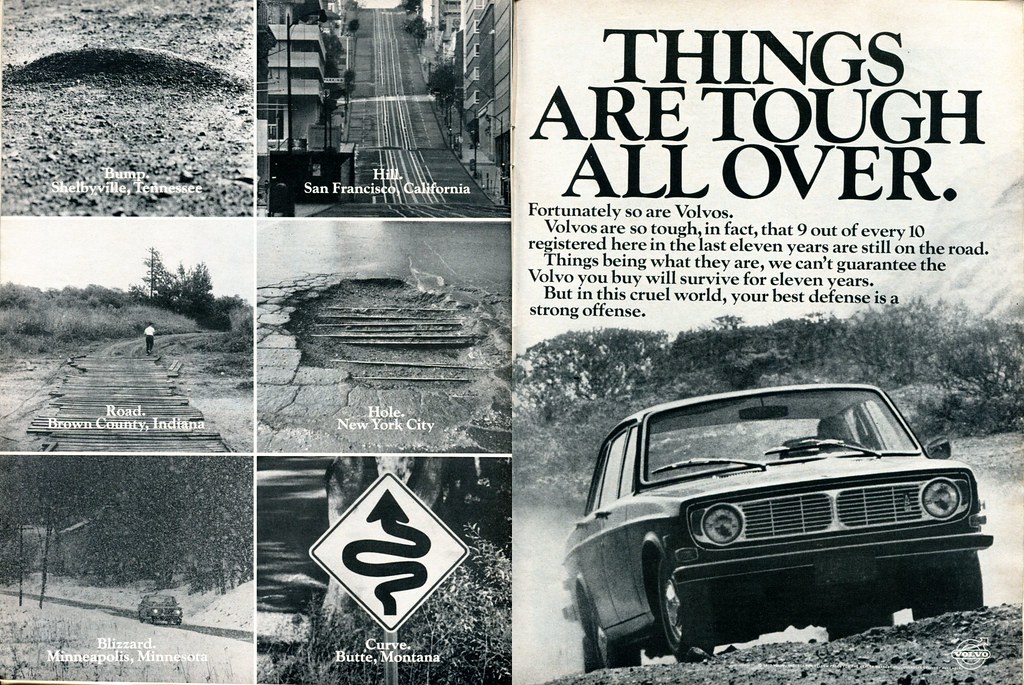 1970 Volvo Advertisement Newsweek April 20 1970