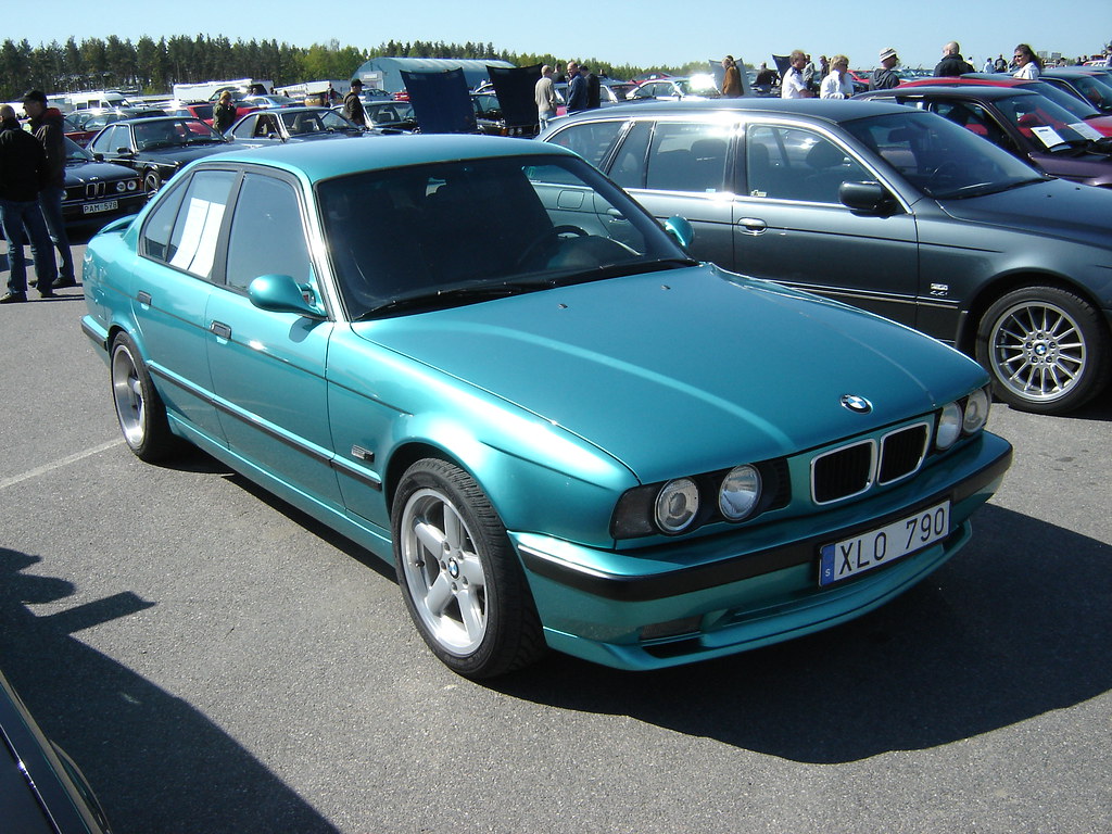 Buy These 5 Cool "Boring" 90s Cars Before its Too Late 5 Teal BMW E34 540i