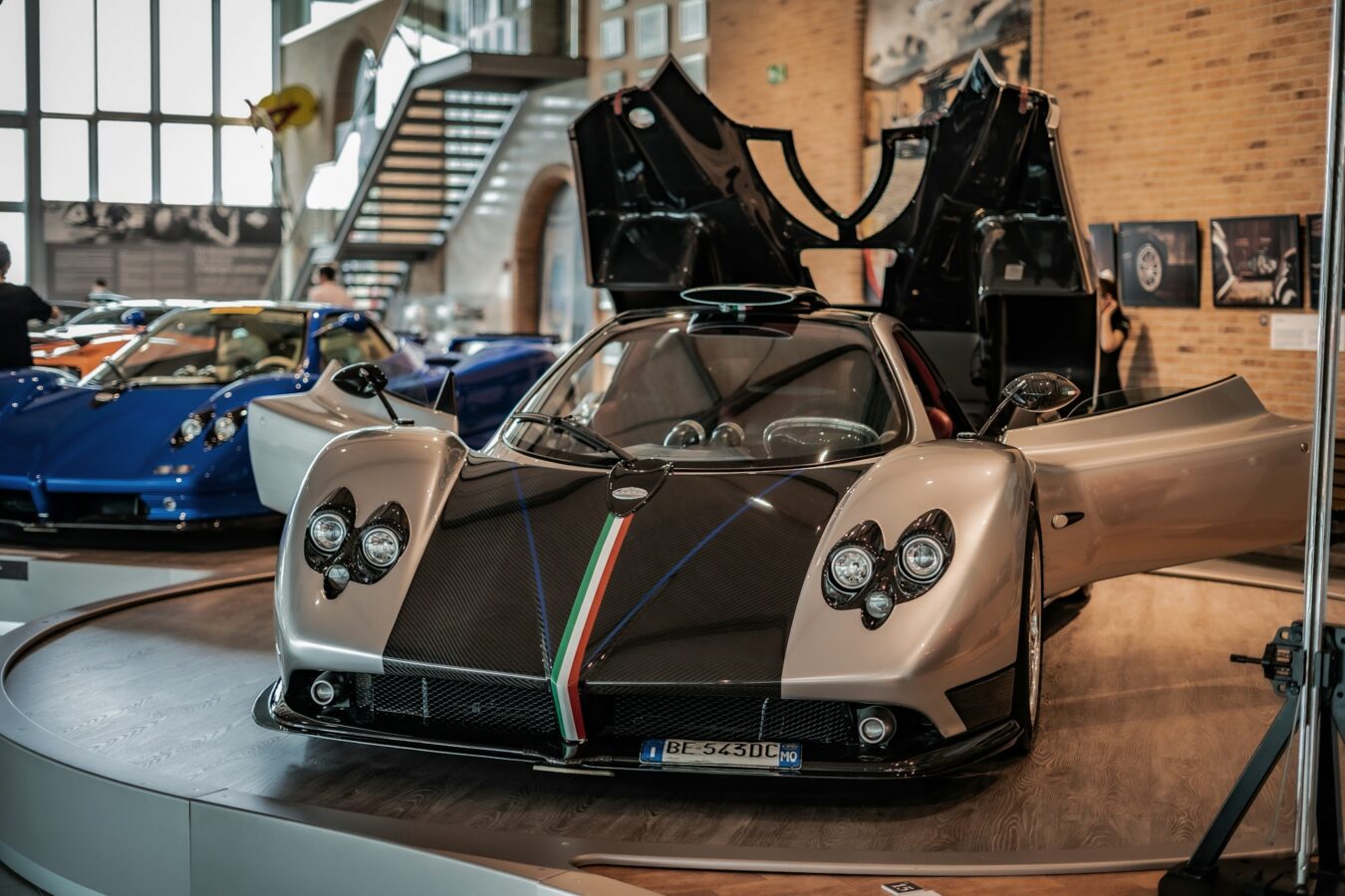 Pagani Zonda in museum