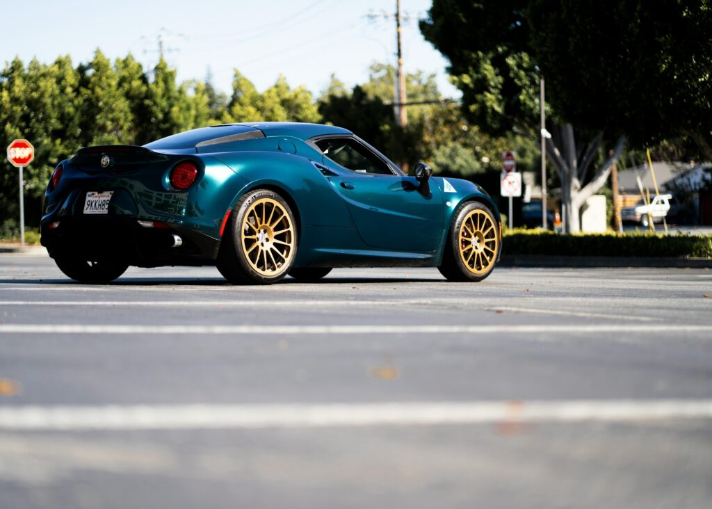 Why the Rare Alfa Romeo 4C Is Steadily Climbing in Value 4 blue alfa romeo 4c